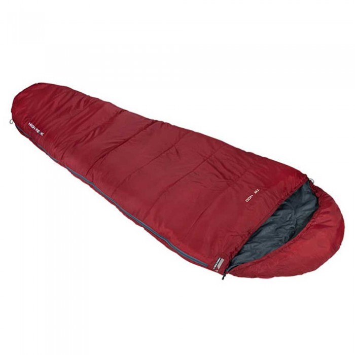 [해외]HIGH PEAK 침낭 TR 400 4140846231 Darkred / Grey