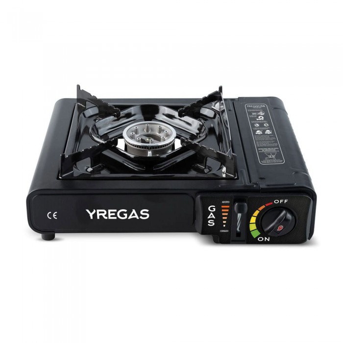 [해외]YREGAS 휴대용 1버너 스토브 4141236207 Black