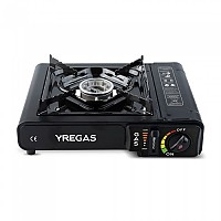 [해외]YREGAS 휴대용 1버너 스토브 4141236207 Black