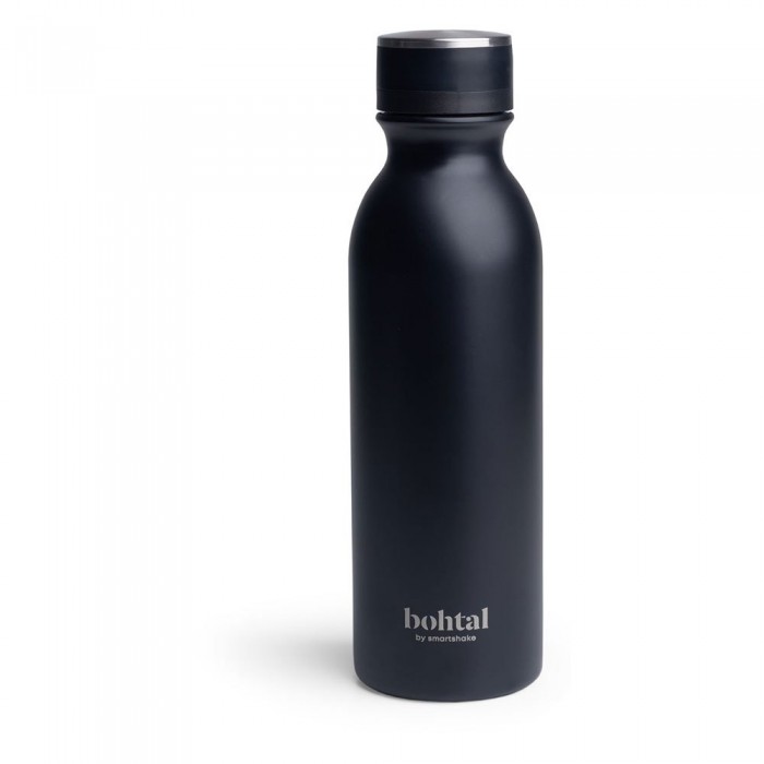 [해외]SMARTSHAKE Bohtal 600ml 스테인리스 스틸 병 4141066753 Black