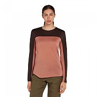 [해외]아이스브레이커 Merino 125 Cool-Lite Sphere Colour Block 긴팔 티셔츠 4141264863 Cedar Wood / Bittersweet / Cb