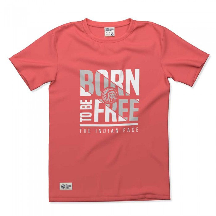 [해외]THE INDIAN FACE Born to be free 반팔 티셔츠 4141118535 Red