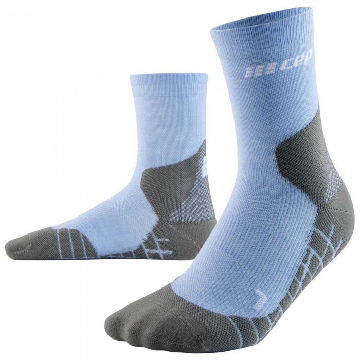 [해외]CEP Light Merino 긴 양말 4141311616 Light Blue