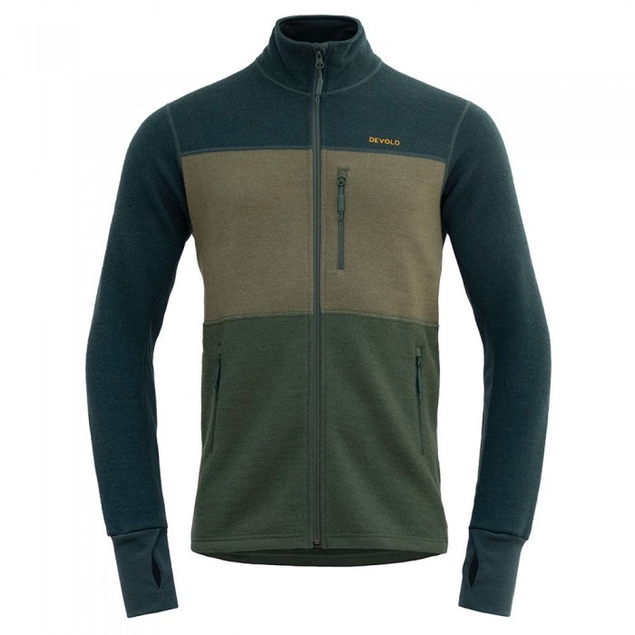 [해외]DEVOLD OF NORWAY Thermo Wool 자켓 4141212923 Forest / Lichen / Woods