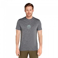 [해외]아이스브레이커 Merino 150 Tech Lite III Logo Reflections 반팔 티셔츠 4141264964 Gritstone Heather 013