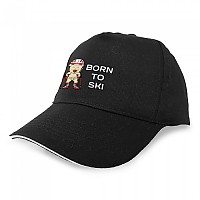 [해외]KRUSKIS Born To Ski 모자 4139809370 Black