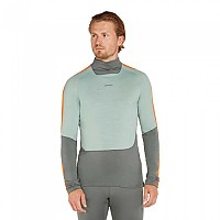 [해외]아이스브레이커 Merino 200 Oasis Sonebula High Neck 긴팔 베이스 레이어 4141265073 Galaxy / Moss / Blaze / Cb