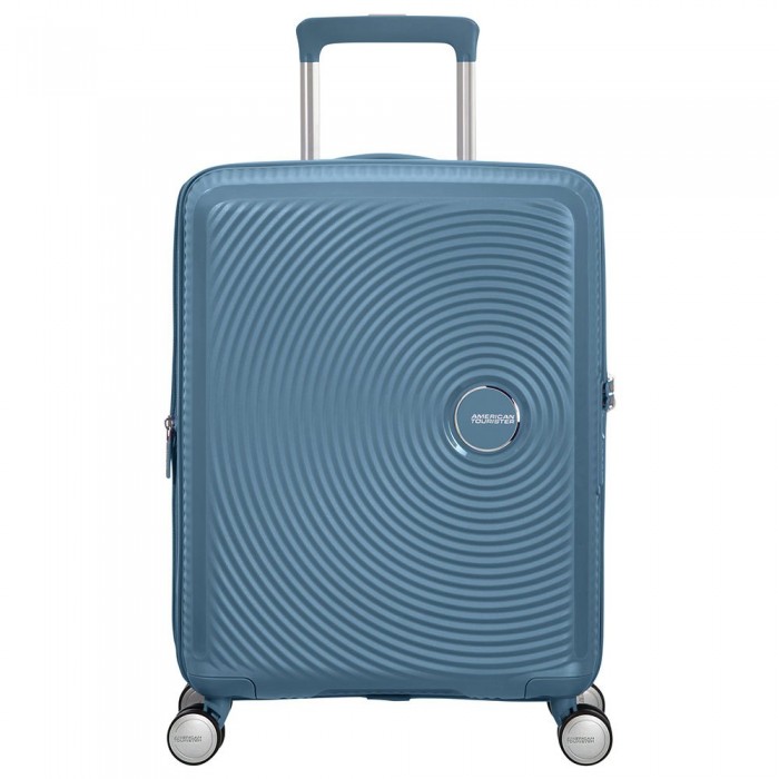 [해외]아메리칸 투어리스터 Soundbox Spinner 55/20 TSA 35.5L 확장 가능한 트롤리 141213743 Stone Blue