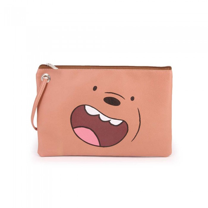 [해외]KARACTERMANIA Sunny PVC We Bare Bears Grizzly 세면도구 가방 139857713 Brown