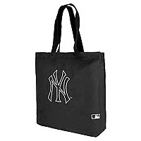 [해외]뉴에라 MLB Canvas New York Yankees 토트백 140590729 Black / Black