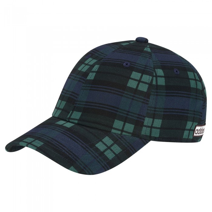 [해외]아디다스 ORIGINALS Tartan Baseball 모자 141019223 Night Indigo / Collegiate Green