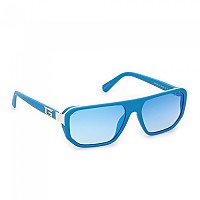 [해외]GUESS 색안경 GU00124 140805666 Matte Blue / Blue Mirror