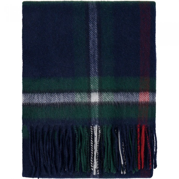 [해외]해켓 Tartan Cash 스카프 141160398 Navy