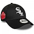 [해외]뉴에라 Patch 9Forty Chicago White Sox 모자 140595999 Black