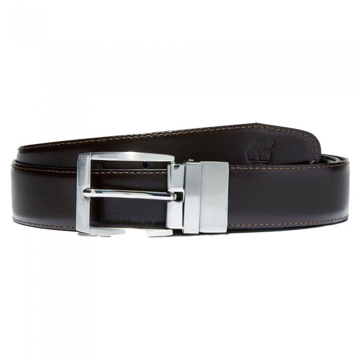 [해외]팀버랜드 Rev Buckle Leather Classic 35 mm 벨트 141176690 Cocoa