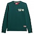 [해외]슈퍼드라이 Athletic Printed 스웨트셔츠 141110164 Dark Pine Green