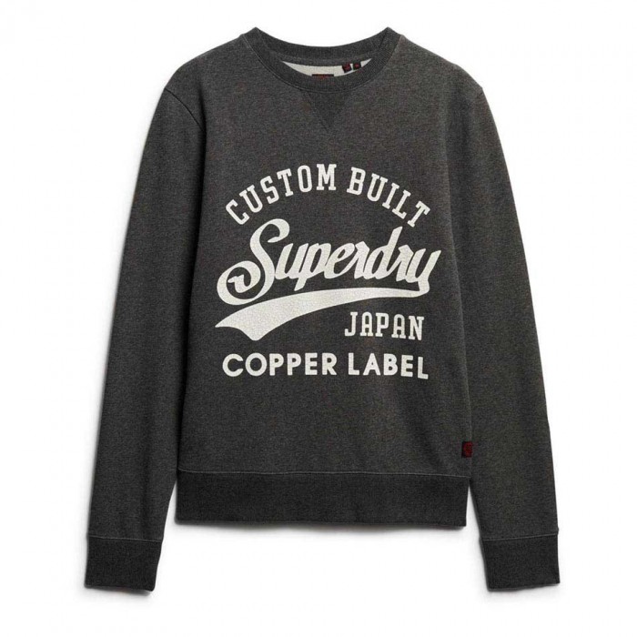 [해외]슈퍼드라이 Copper Label Graphic 스웨트셔츠 141110283 Surplus Gravel Grey Grit