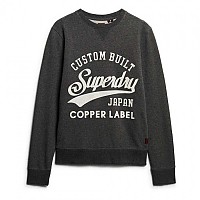 [해외]슈퍼드라이 Copper Label Graphic 스웨트셔츠 141110283 Surplus Gravel Grey Grit