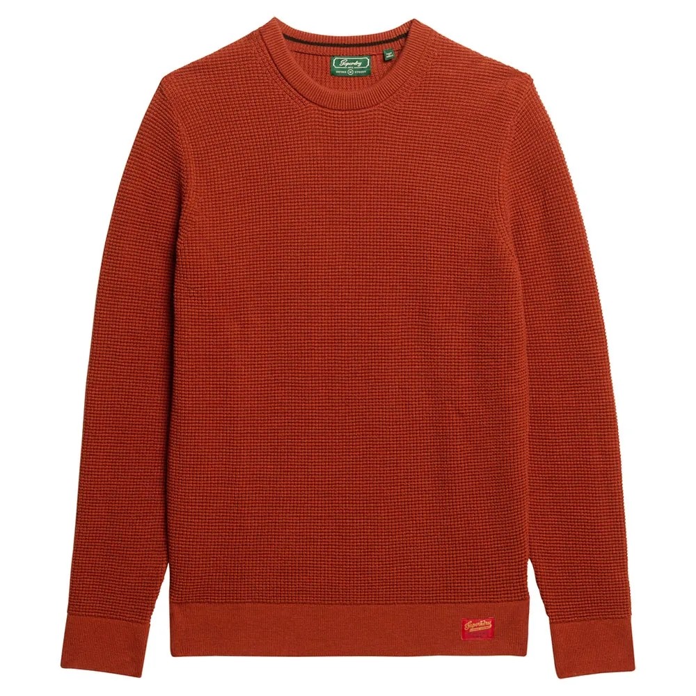 [해외]슈퍼드라이 Textured 스웨터 141110956 Autumnal Orange