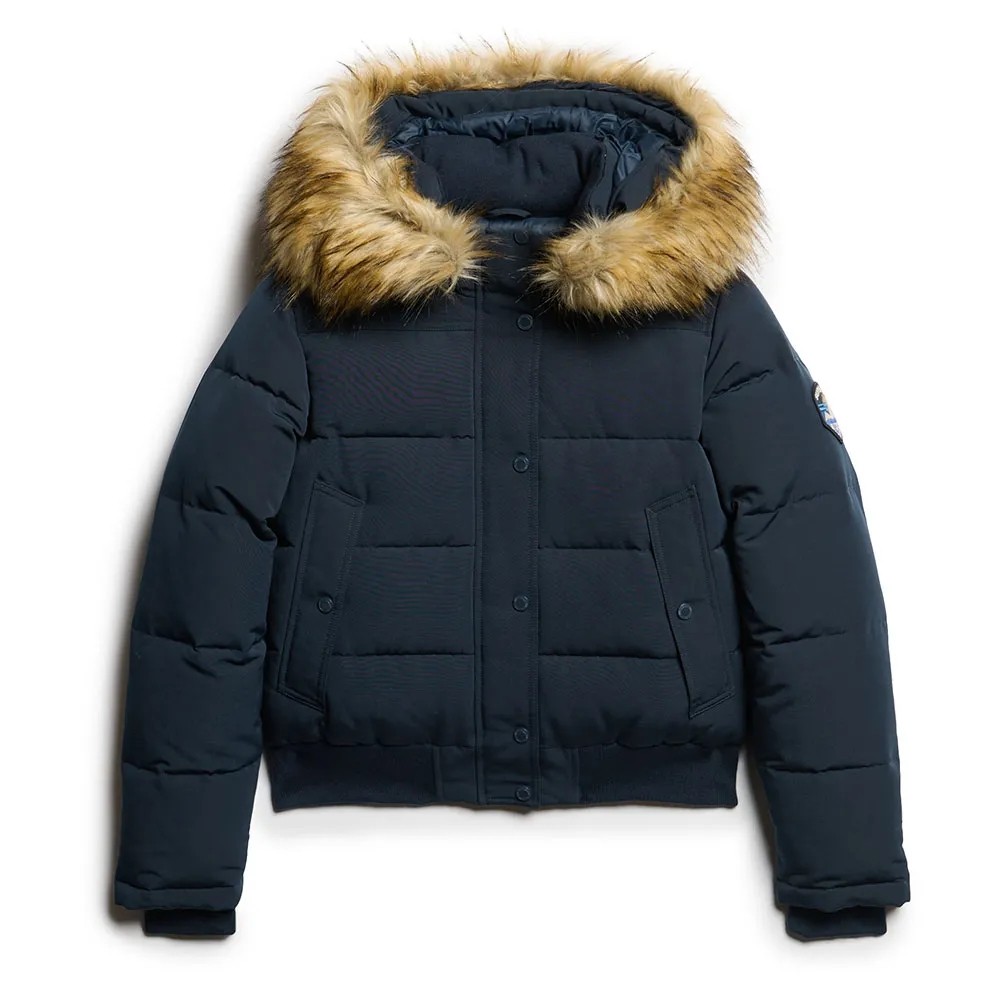 [해외]슈퍼드라이 Everest 자켓 141110493 Nordic Chrome Navy