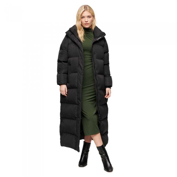 [해외]슈퍼드라이 Maxi Longline 자켓 141110656 Black