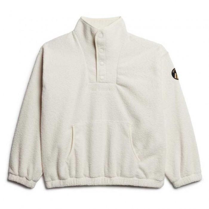 [해외]슈퍼드라이 Sport Tech Sherpa Henley 스웨트셔츠 141110825 Nordic Bone Grey