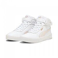 [해외]푸마 Carina 2.0 Mid 운동화 139963875 Puma White / Frosty Pink / Puma Gold