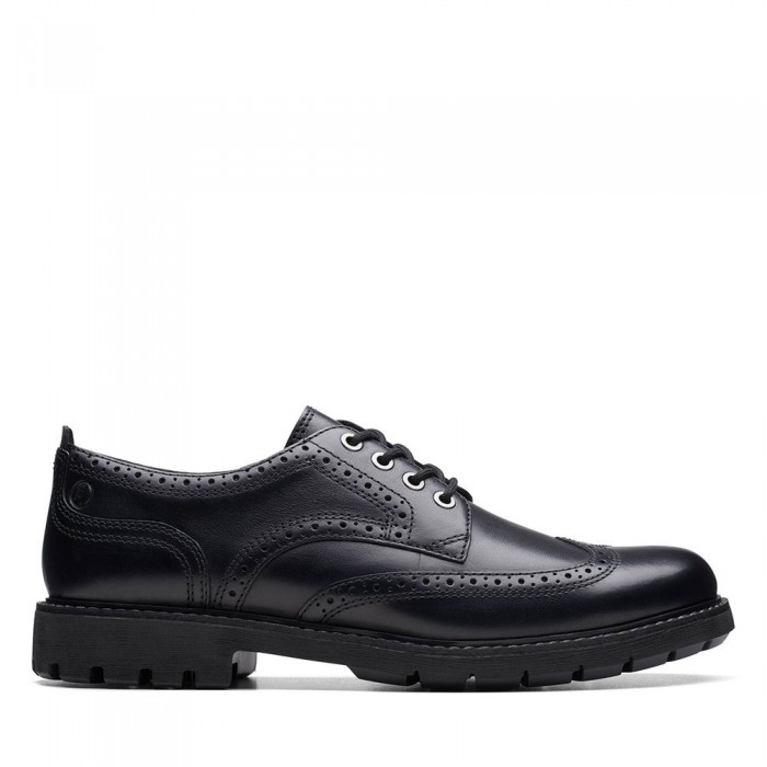 [해외]CLARKS SHOES Batcombe Far 신발 141256640 Black Leather