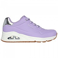 [해외]스케쳐스 Uno Shimmer Away 운동화 140624635 Lilac Durabuck / Rose Gold Duraleather / Mesh Trim