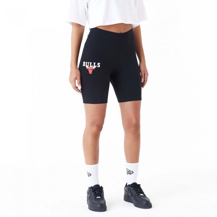 [해외]뉴에라 NBA Logo Chicago Bulls short leggings 140590758 Black