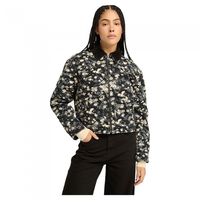 [해외]팀버랜드 Strafford Quilted Washed Canvas Printed 자켓 141176743 Floral Angora Print