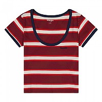 [해외]랭글러 112350311 Scoop Neck Ringer 반팔 티셔츠 140577342 Red