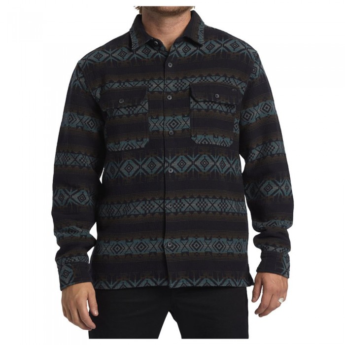 [해외]빌라봉 Offshore Jacquard 오버셔츠 141115253 Black