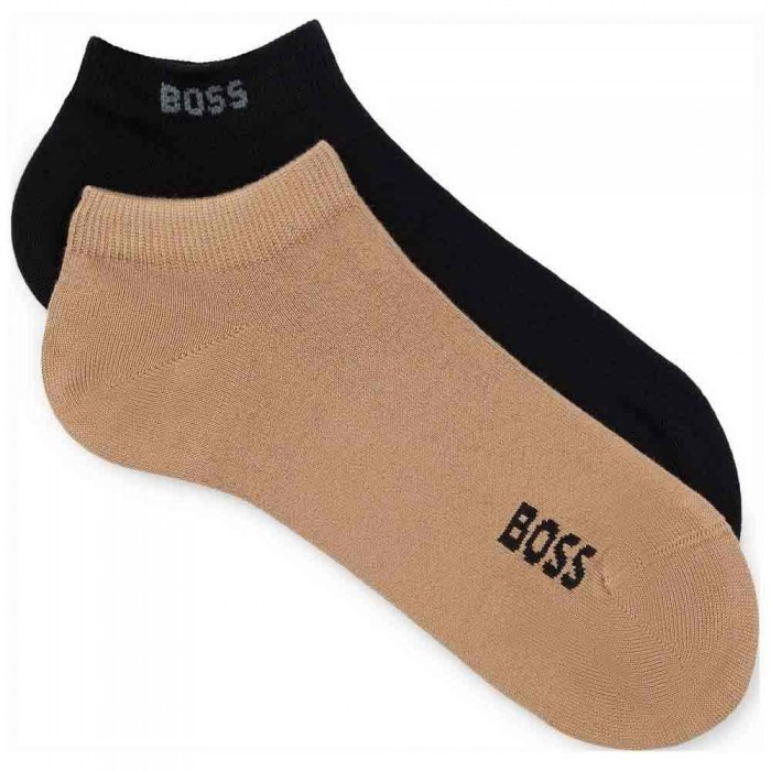 [해외]BOSS As Vi Bamboo 10262626 양말 2 켤레 140950849 Medium Beige