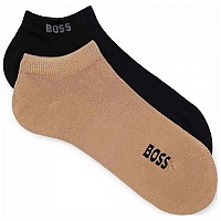 [해외]BOSS As Vi Bamboo 10262626 양말 2 켤레 140950849 Medium Beige