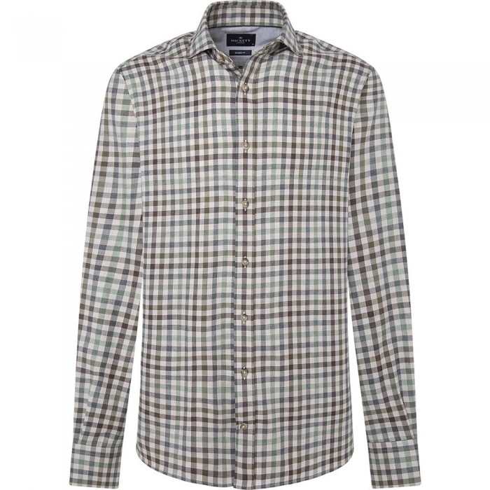 [해외]해켓 Gingham 긴팔 셔츠 141159729 Green