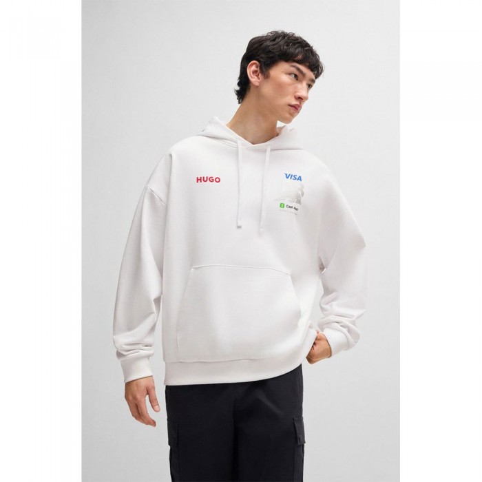 [해외]휴고보스 Dflohood02-Rb24 10252355 후드티 141241453 White