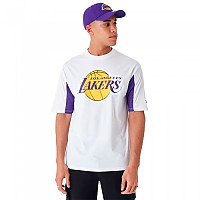 [해외]뉴에라 NBA Mesh Panel Los Angeles Lakers 반팔 티셔츠 140595874 White