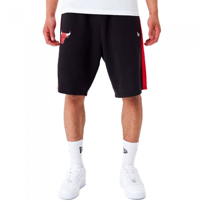 [해외]뉴에라 NBA Mesh Panel Os Chicago Bulls 운동복 반바지 140595876 Black