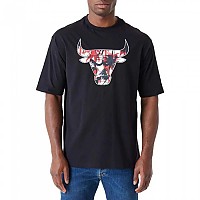 [해외]뉴에라 NBA Large Infill OS Chicago Bulls 반팔 티셔츠 140716654 Black