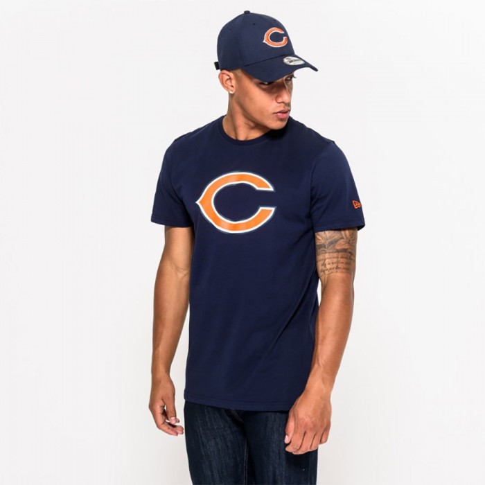 [해외]뉴에라 NFL Regular Chicago Bears 반팔 티셔츠 140716762 Dk Blue