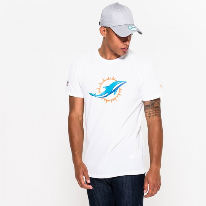 [해외]뉴에라 NFL Regular Miami Dolphins 반팔 티셔츠 140716788 White