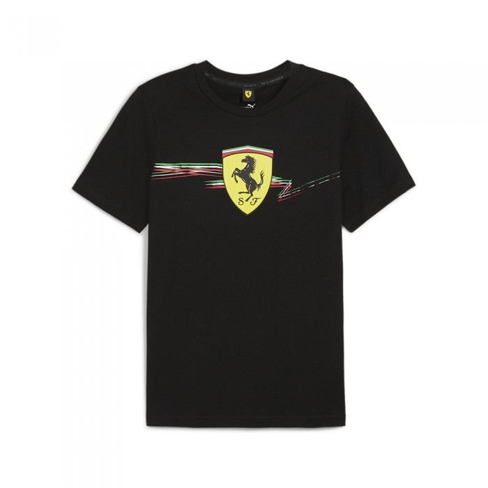 [해외]푸마 Ferrari Race Big Shield 반팔 티셔츠 140939890 Black