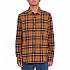 [해외]볼컴 Caden Plaid 긴팔 셔츠 141069563 Chestnut Brown