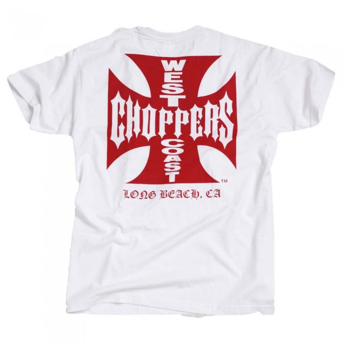 [해외]WEST COAST CHOPPERS OG Classic 반팔 티셔츠 139013696 White / Red