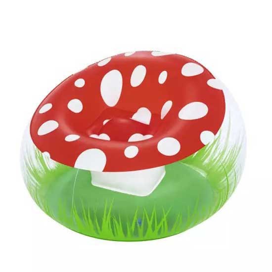 [해외]BESTWAY 75123 Mighty Mushroom 112x112x66 cm 주니어 에어 체어 6141265455 Multicolour