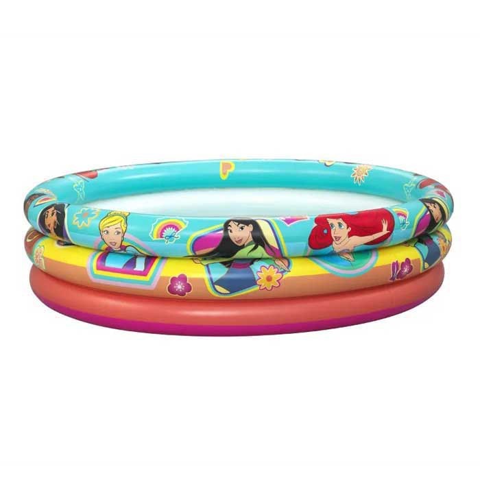 [해외]BESTWAY 91099 Disney Princess Play Pool Ø122x30 cm 둥근 팽창식 수영장 6141265458 Multicolour