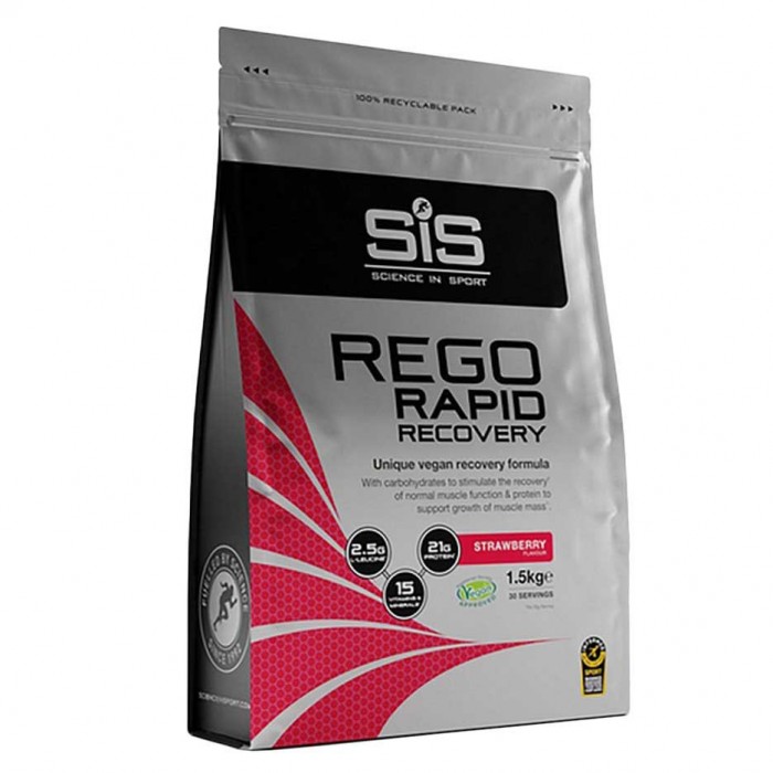 [해외]SIS Rego Rapid Strawberry 1.5kg 회복 음료 분말 6141248743 Multicolor