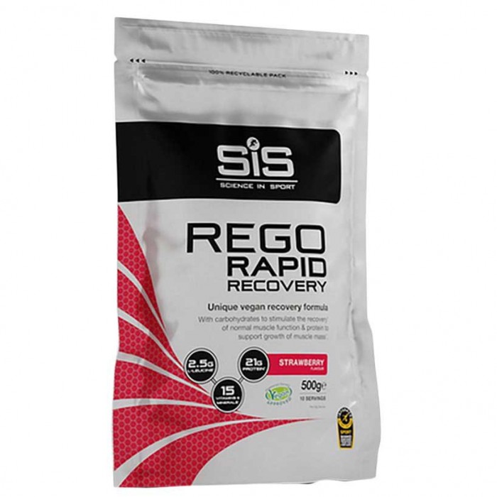 [해외]SIS Rego Rapid Strawberry 500g 회복 음료 분말 6141248744 Multicolor