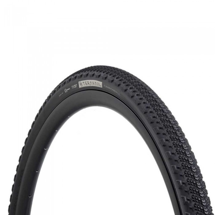 [해외]TERAVAIL Cannonball Durable Tubeless 자갈 타이어 700 x 42 1140558905 Black